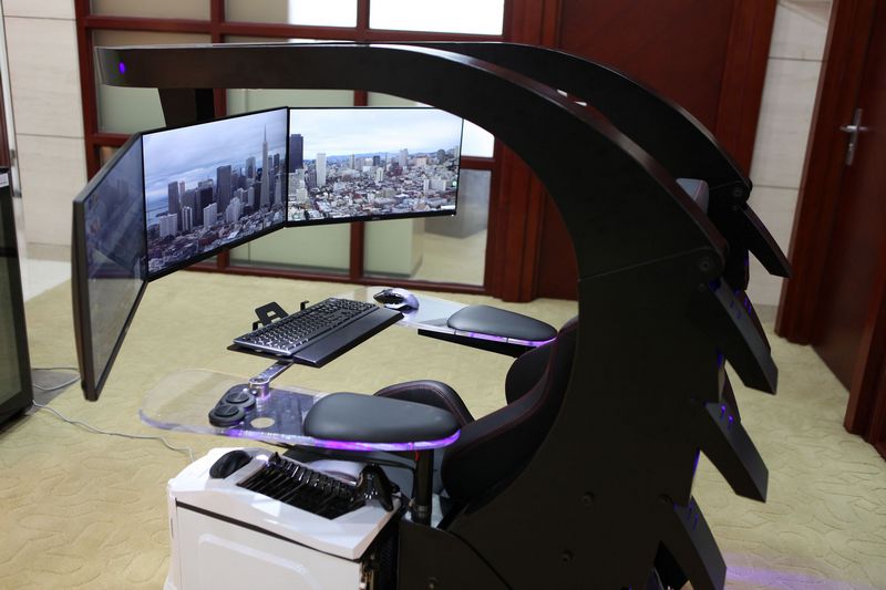 Imperatorworks Iw J20 Zero Gravity, Reclining Computer Chair With Monitor Mount