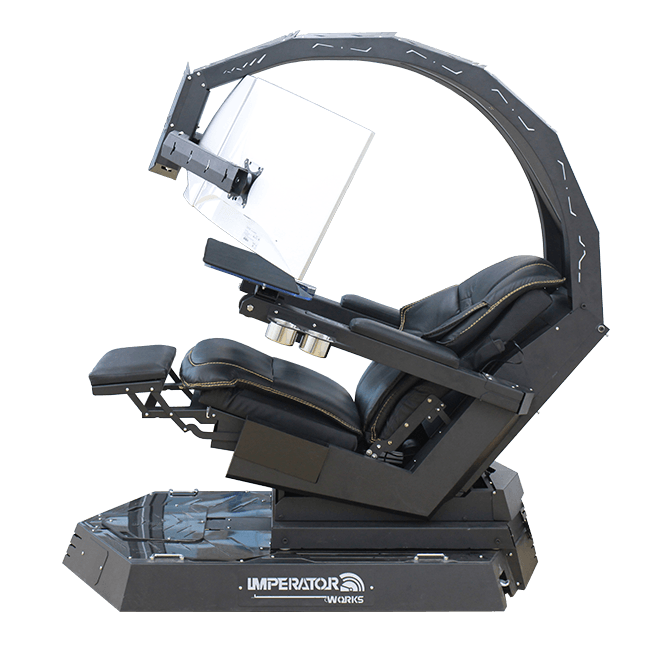 Imperatorworks Iw R1 Zero Gravity, Reclining Computer Chair With Monitor Mountain